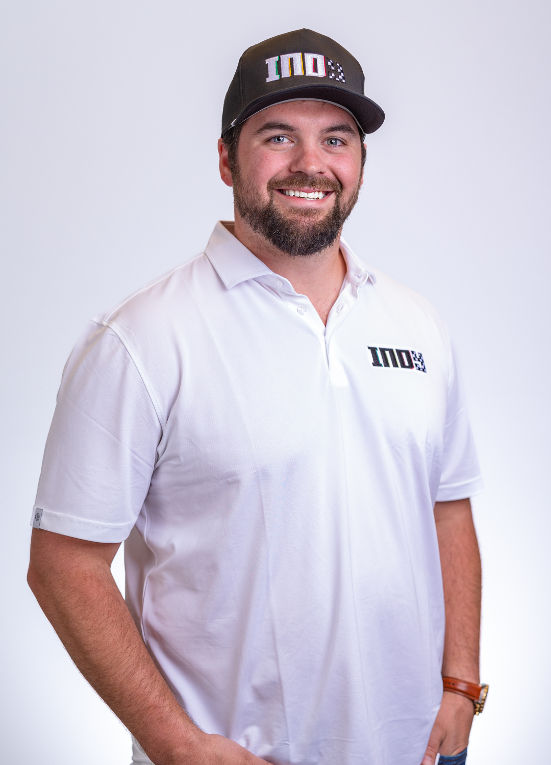 The Indy Polo - White