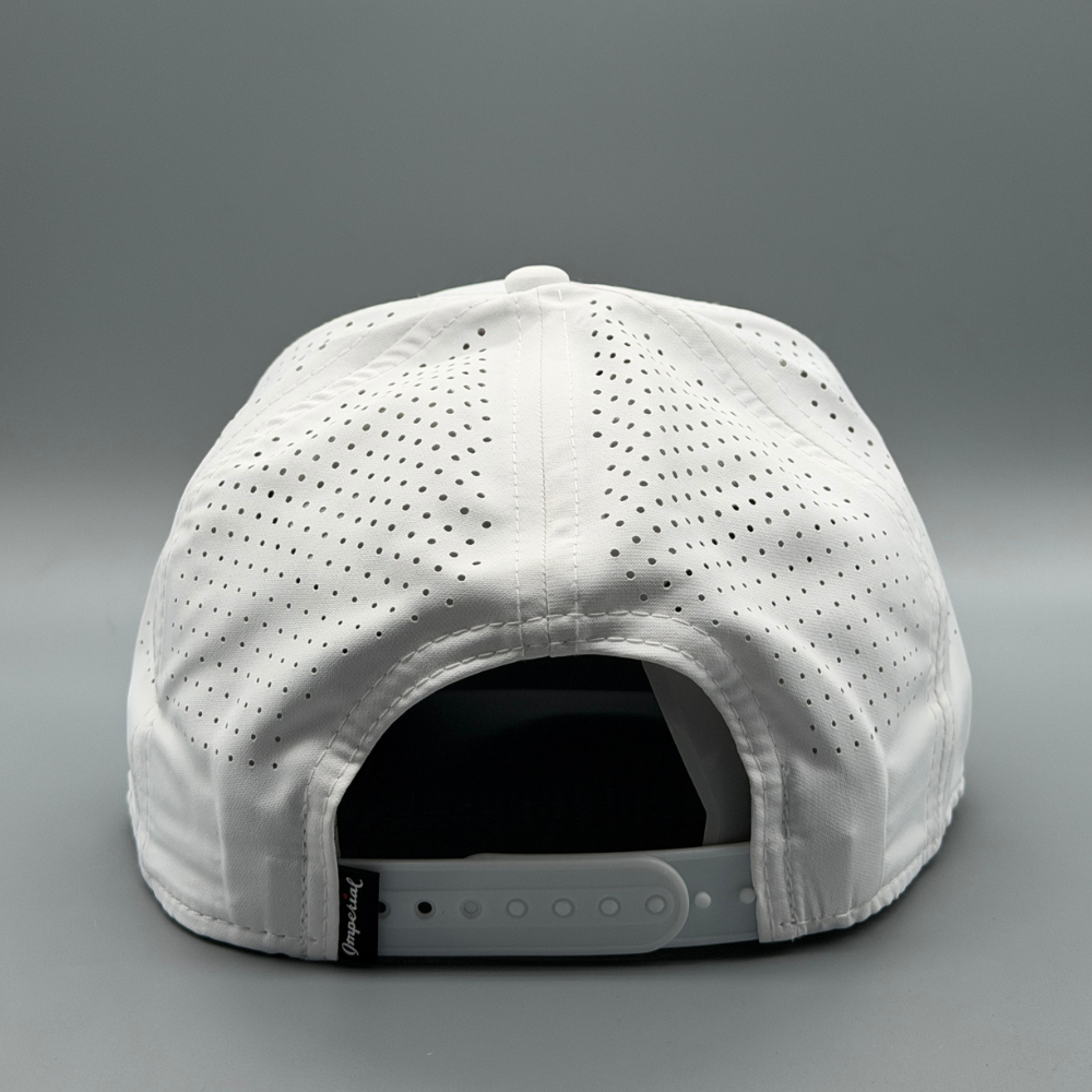 2026 Edition - Mid-Crown Airflow Rope Hat - White