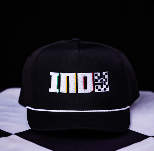 Black Indy 500 Hat