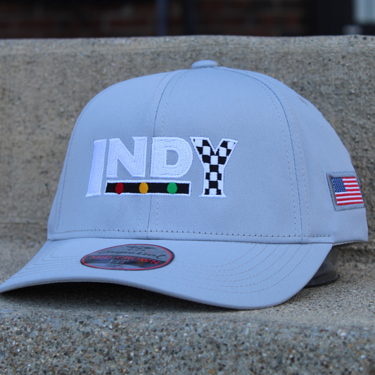 The Indy Hat - Grey Ballcap