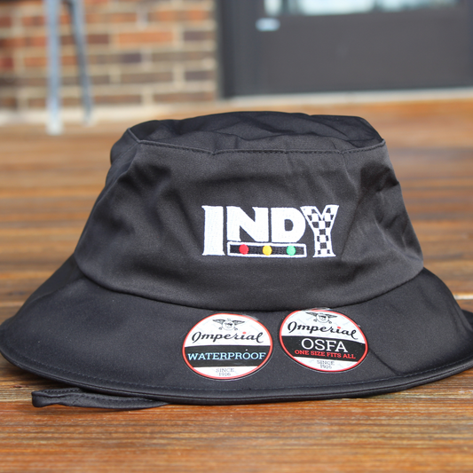 The Indy Hat - Black Bucket Hat